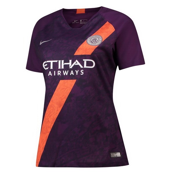 Camiseta Manchester City 3ª Mujer 2018/19 Purpura
